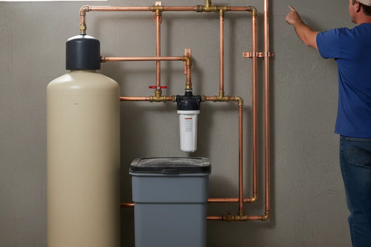 Whole-house water treatment system installed in Kenilworth